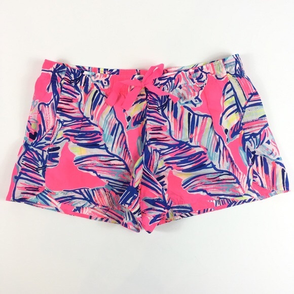 Lilly Pulitzer Other - LILLY PULITZER tiki pink cabana pajama shorts